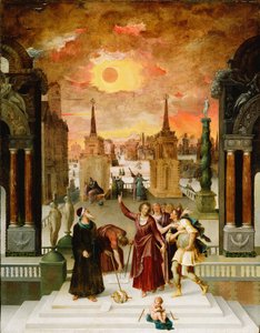 Dionysios Areopagit omvänder de hedniska filosoferna, 1570-talet